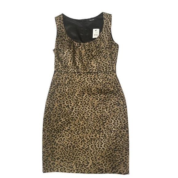 TAHARI | Leopard Print Dress | Size 4 - Picture 1 of 7